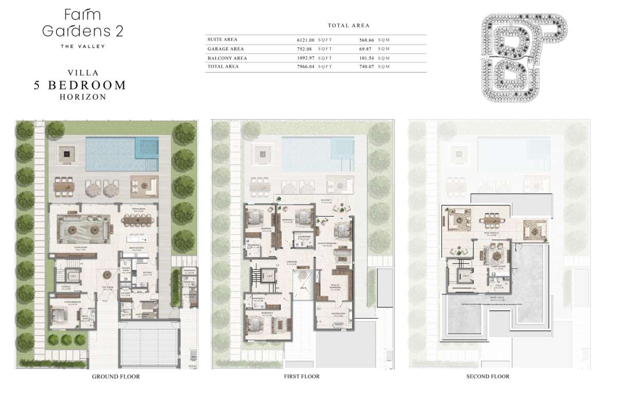 5 Bedroom, Horizon